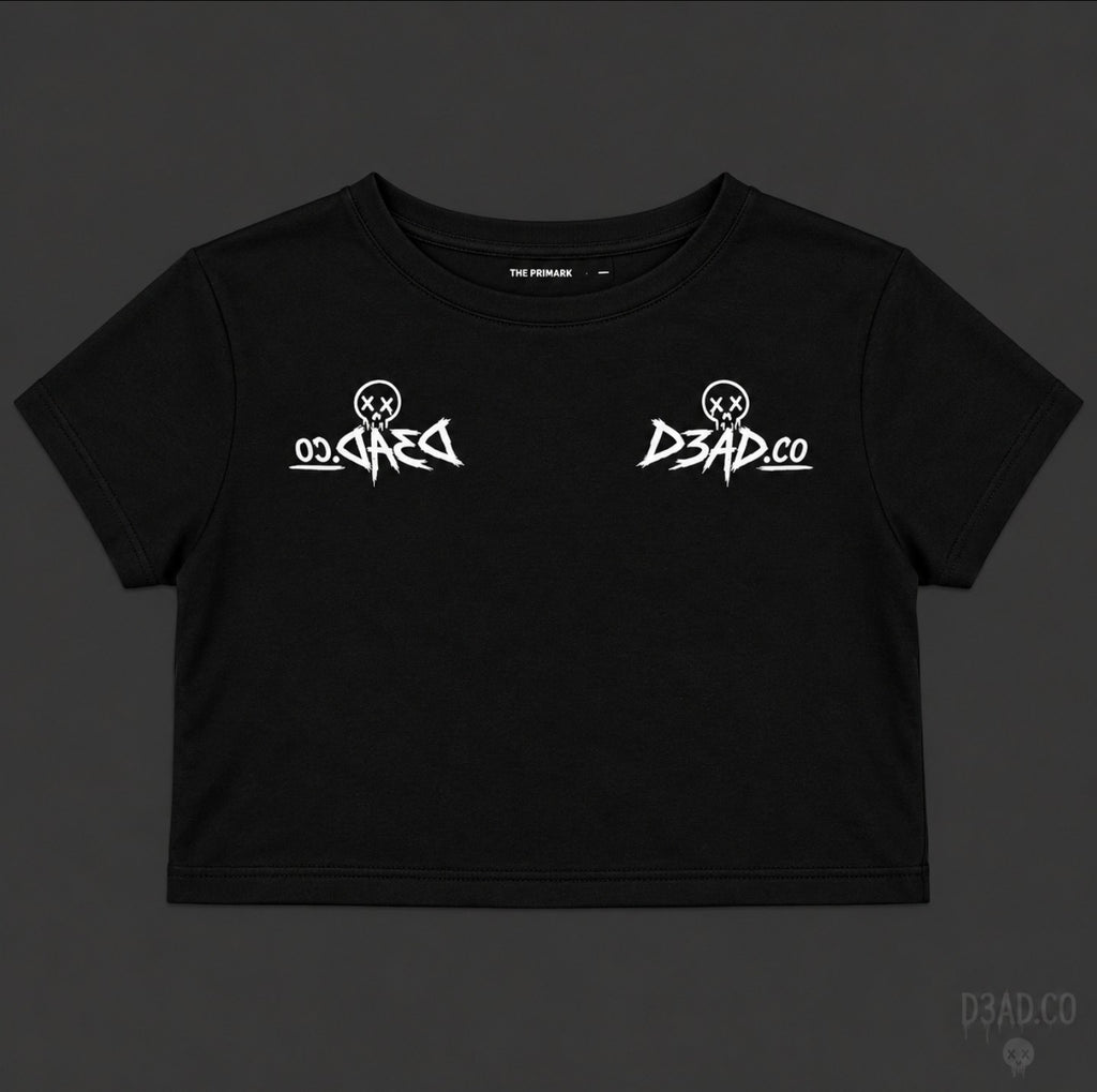 D3AD.CO Logo Crop Top “LOSER"