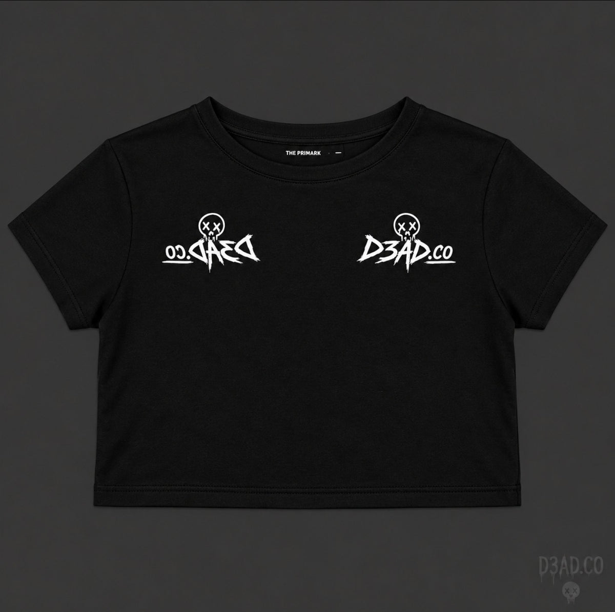 D3AD.CO Logo Crop Top “LOSER"