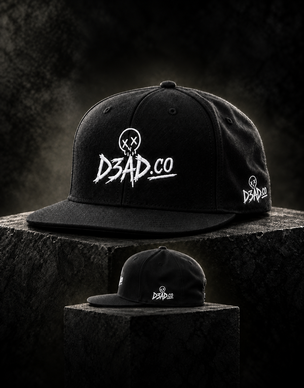 D3AD.CO Logo Snapback Hat