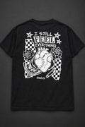 D3AD.CO Logo T-Shirt - "I STILL FEEL EVERYTHING"