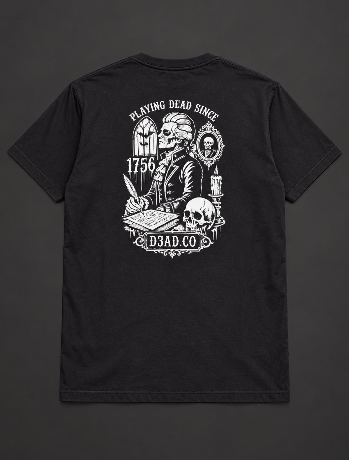 D3AD.CO Logo T-Shirt “PLAYING DEAD TEE”
